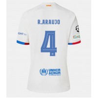 Camisa de time de futebol Barcelona Ronald Araujo #4 Replicas 2º Equipamento 2023-24 Manga Curta